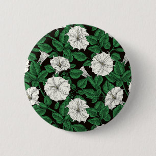 Moonflowers Button