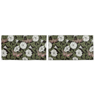 Moonflowers Pillow Case