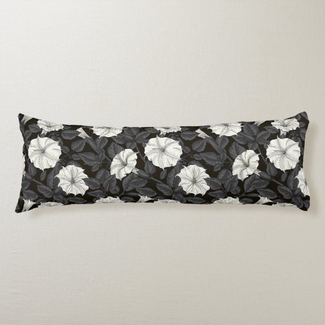 Moonflowers Pillow Case (Front)