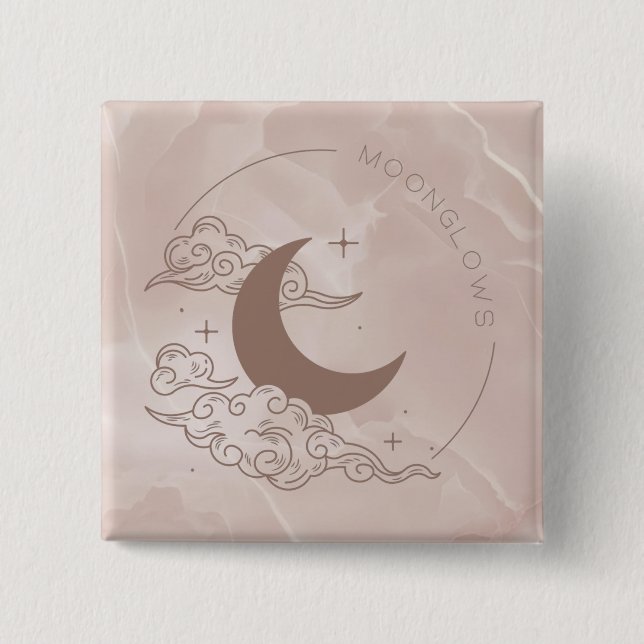 Moonglows 15 Cm Square Badge (Front)