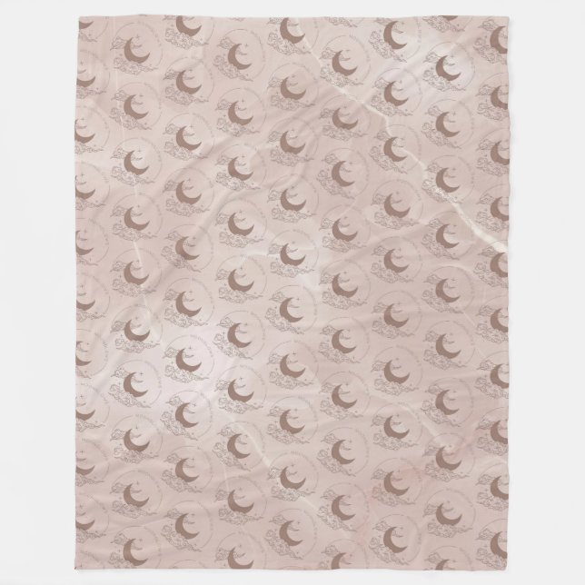 Moonglows Fleece Blanket (Front)
