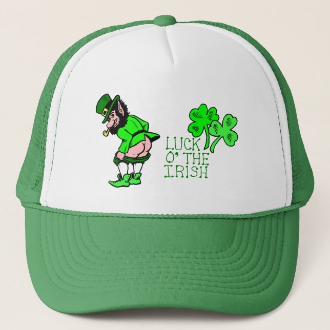 Mooning Leprechaun Hat (Front)