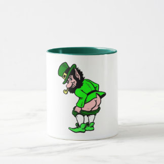 Mooning Leprechaun Mug