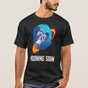 Mooning Soon Meme Crypto Stocks Ape T-Shirt