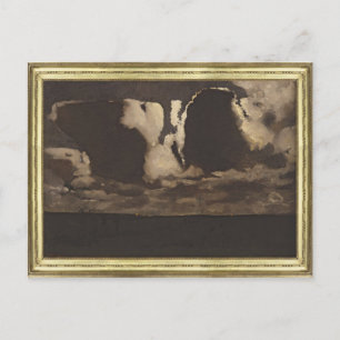 Moonlight, 1887 postcard