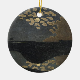 Moonlight, 1894 ceramic tree decoration