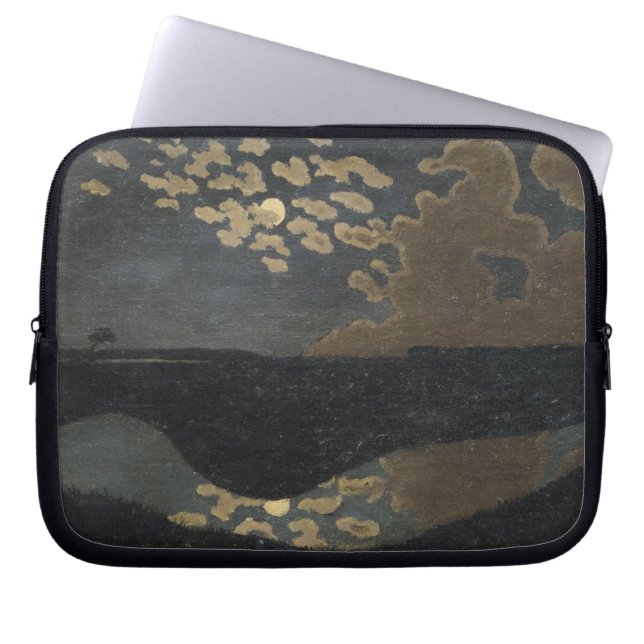 Moonlight, 1894 laptop sleeve (Front)