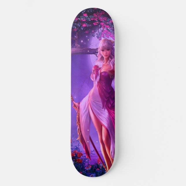 Moonlight adventurer Skateboard Deck (Front)