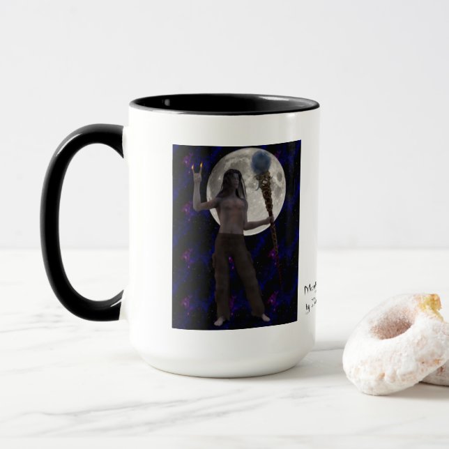 Moonlight and Magick Mug (With Donut)
