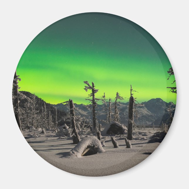 Moonlight Aurora Magnet (Front)