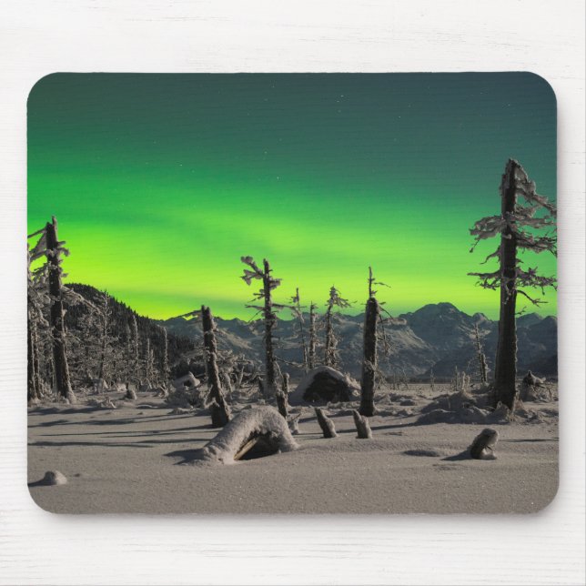 Moonlight Aurora Mouse Pad (Front)