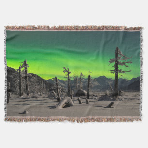 Moonlight Aurora Throw Blanket