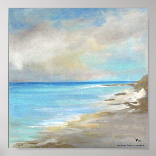 Moonlight Beach Poster (Front)