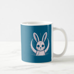Moonlight Bunny Nge Alt Rabbit Horror Witch Moon C Coffee Mug