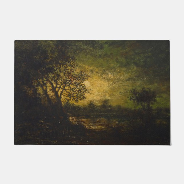 Moonlight (by Ralph Albert Blakelock) Doormat (Front)
