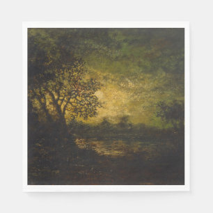 Moonlight (by Ralph Albert Blakelock) Napkin