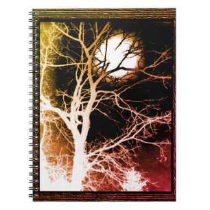 Moonlight Canvas Print Notebook