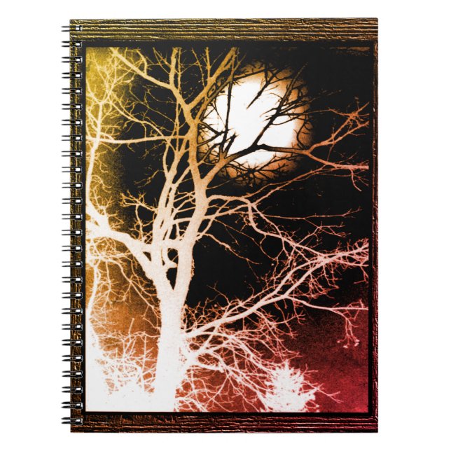 Moonlight Canvas Print Notebook (Front)