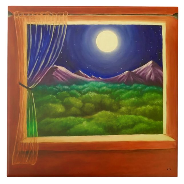 Moonlight Ceramic Tile (Front)