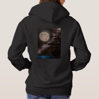 Moonlight Cruise T-Shirt Hoodie