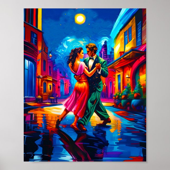 Moonlight Dancing, Value Poster Paper (Matte) (Front)