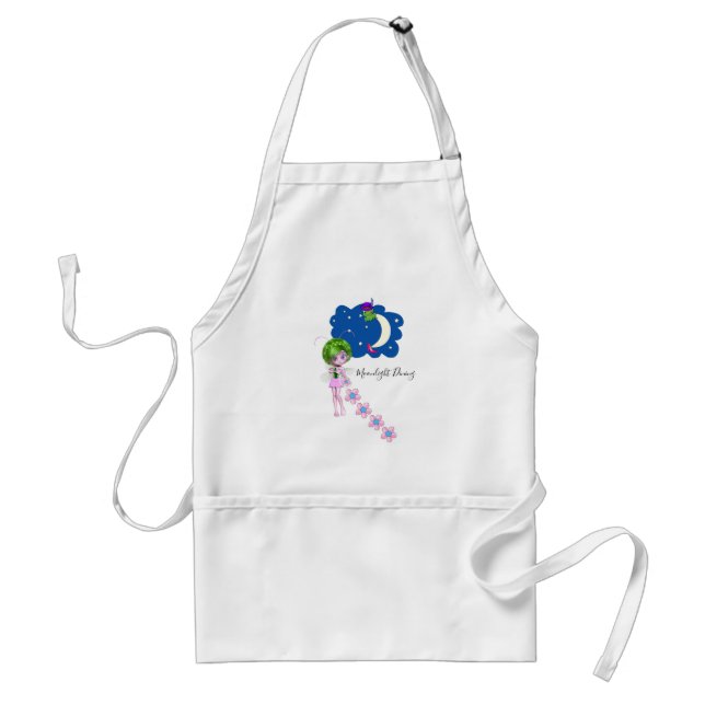 Moonlight Dining  Kitchen Apron (Front)