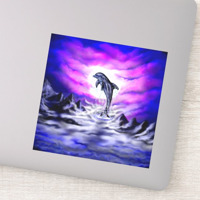 Moonlight Dolphin (Detail)