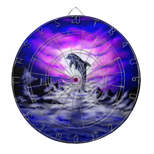 Moonlight Dolphin Dartboard