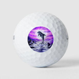 Moonlight Dolphin Golf Balls