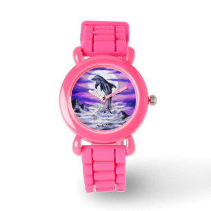 Moonlight Dolphin Watch