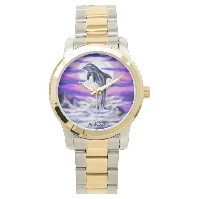 Moonlight Dolphin Watch (Front)