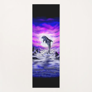 Moonlight Dolphin Yoga Mat