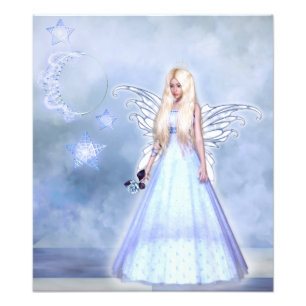 Moonlight Fairy Princess Photo Print