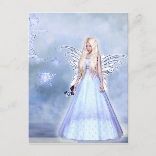 Moonlight Fairy Princess Postcard (Front)