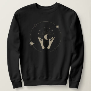 moonlight fantasy aesthetic design sweatshirt