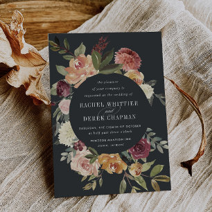 Moonlight Garden Wedding Invitation