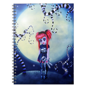 Moonlight Goth Doll Notebook