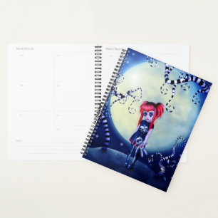 Moonlight Goth Doll Planner