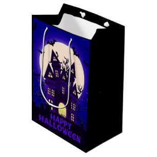 Moonlight Haunted Mansion Medium Gift Bag