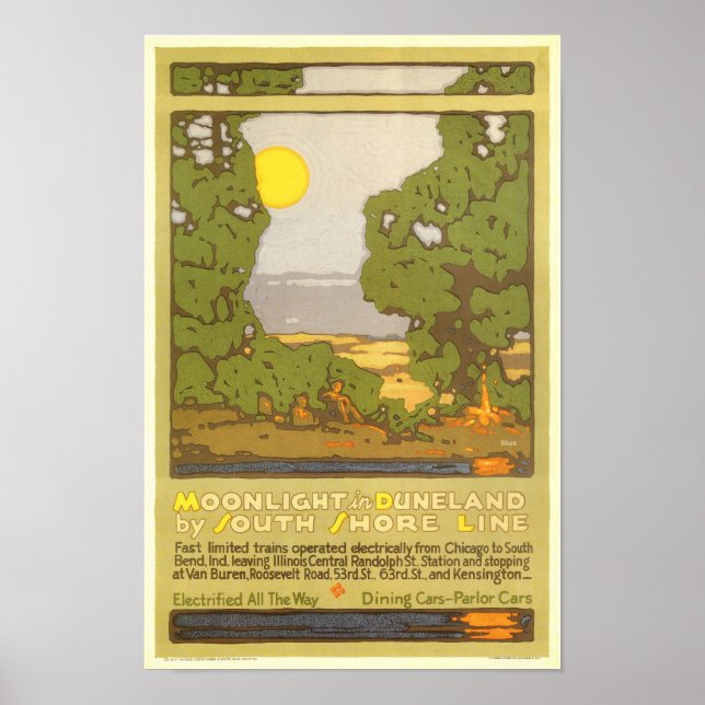 Moonlight in Duneland Poster (Front)