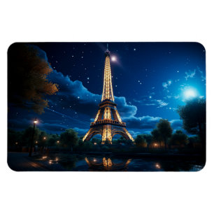 Moonlight In Paris Magnet
