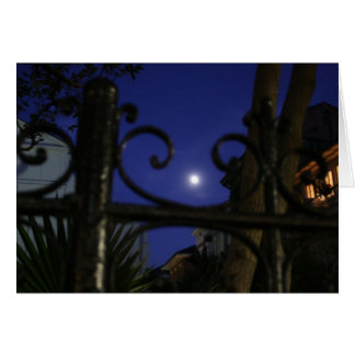 Moonlight in the Big Easy Card