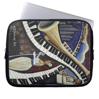 Moonlight Jazz Laptop Sleeve