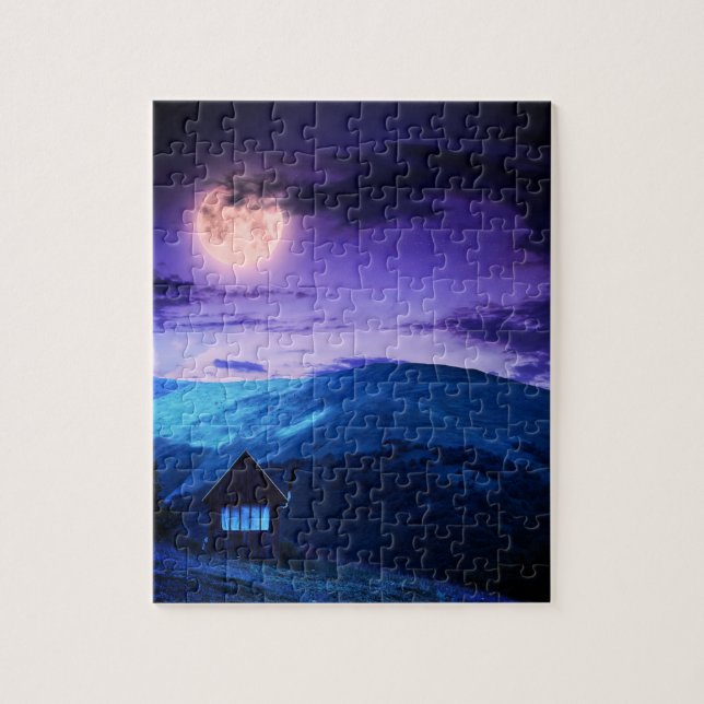 Moonlight Jigsaw Puzzle (Vertical)