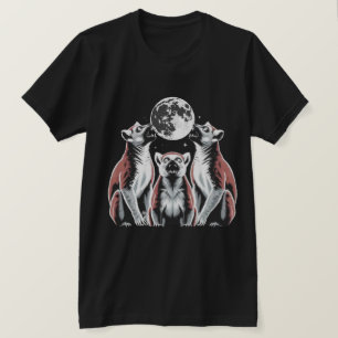 Moonlight Lemur Trio Graphic T-Shirt