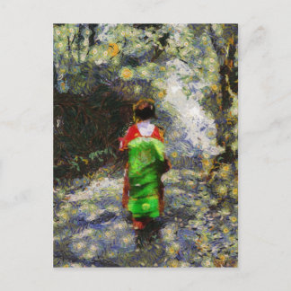 Moonlight Maiko postcard