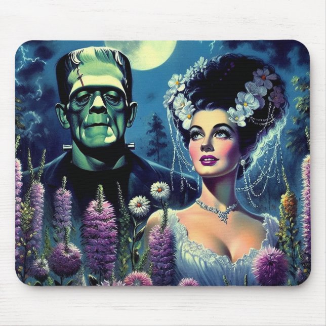 Moonlight Matrimony Mouse Pad (Front)