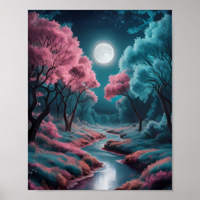 Moonlight Meadow Poster (Front)