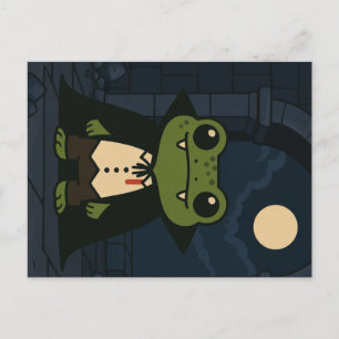 Moonlight Mischief and the Fang-Toed Prince Holiday Postcard