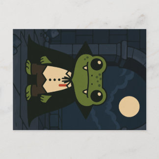 Moonlight Mischief and the Fang-Toed Prince Holiday Postcard